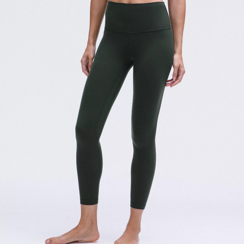 Lululemon Align High-Rise Leggingpant 25" - Size 8, 3 Pair (Green, Brown, Black)